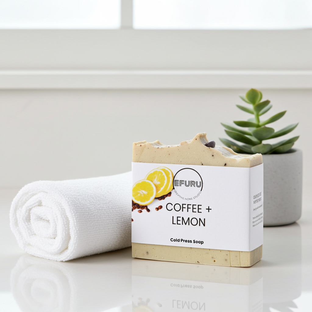 Coffee + Lemon Bar Soap