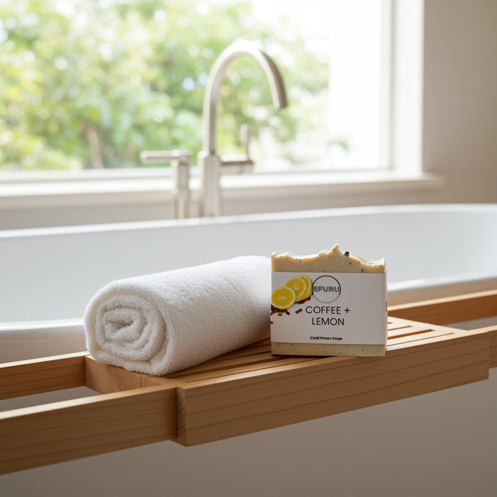 Coffee + Lemon Bar Soap