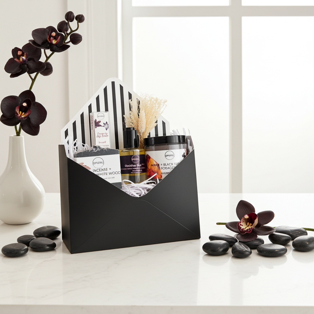 🖤 Black Accents - Valentine's Gift Set
