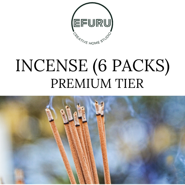 Incense Sticks (6 Packs) - Premium Tier Subscription