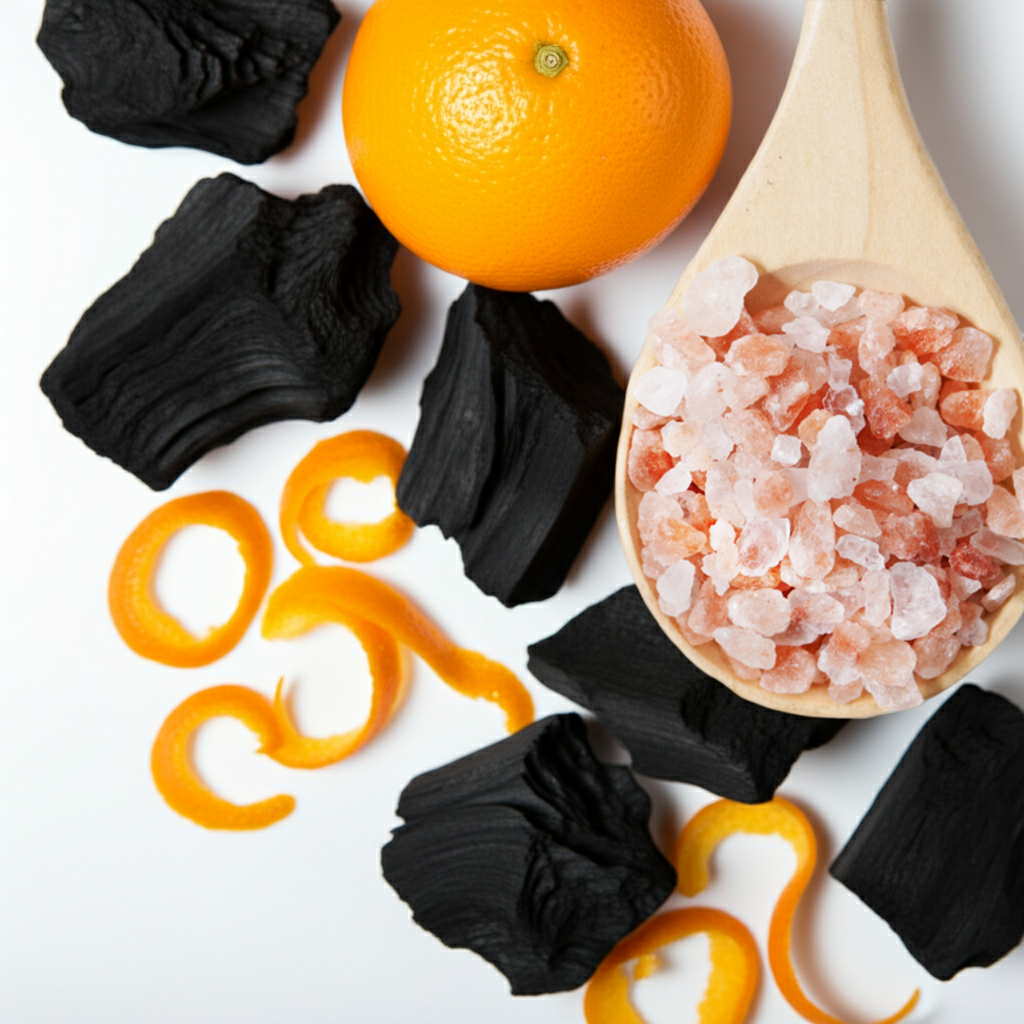 Orangezest with Hemp Oil- Bath Salt/Foot Soak 8oz