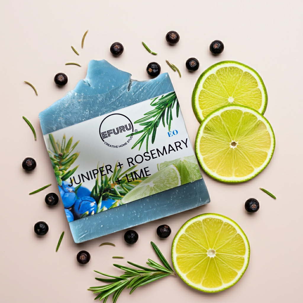Juniper + Rosemary + Lime Bar Soap