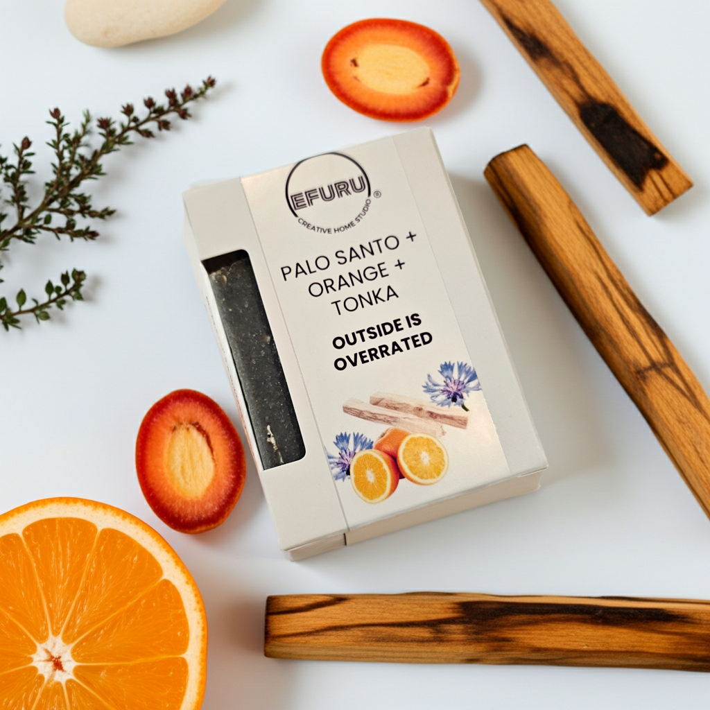 Palo Santo + Orange + Tonka Bean (Outside is Overrated)