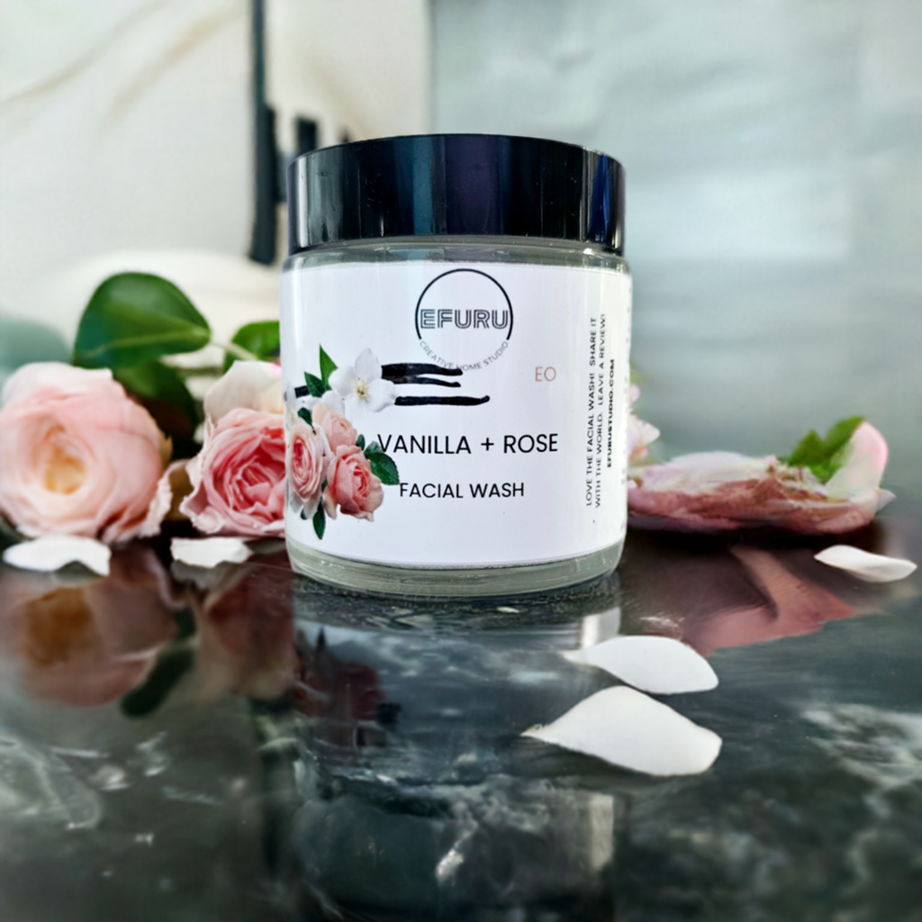 Vanilla + Rose Facial Wash