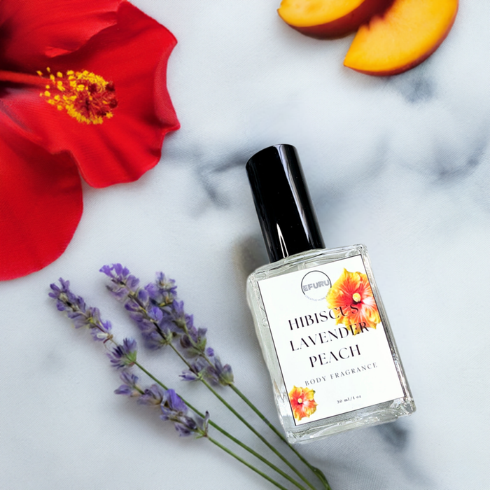 Hibiscus + Lavender + Peach Body Fragrance