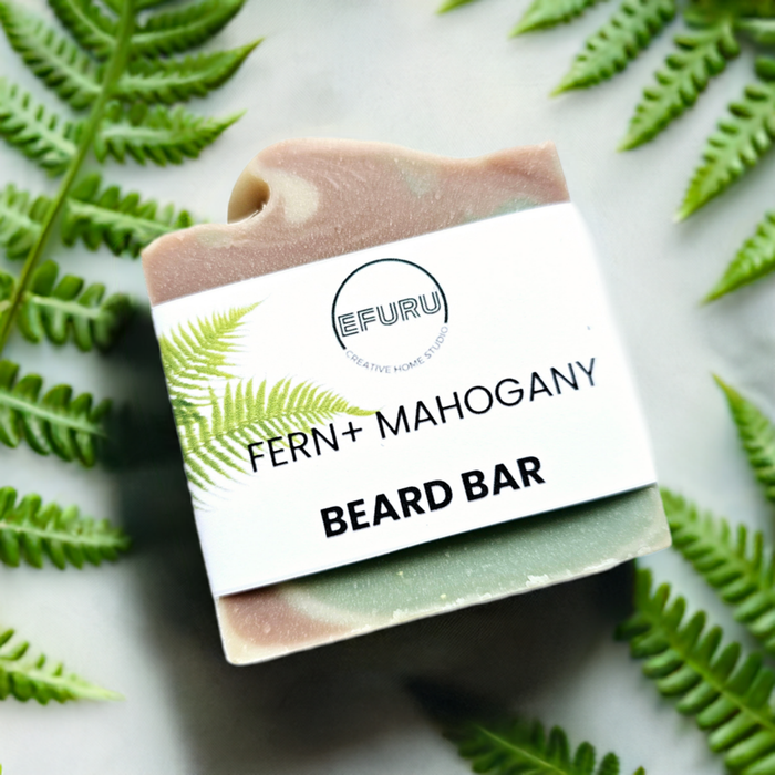 Fern + Mahogany Beard Soap Bar