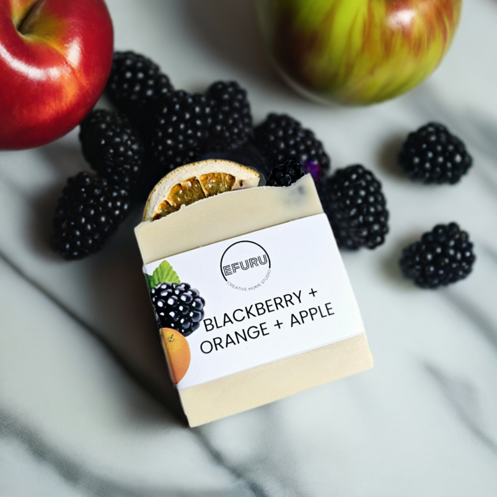 Blackberry + Orange + Apple Bar Soap