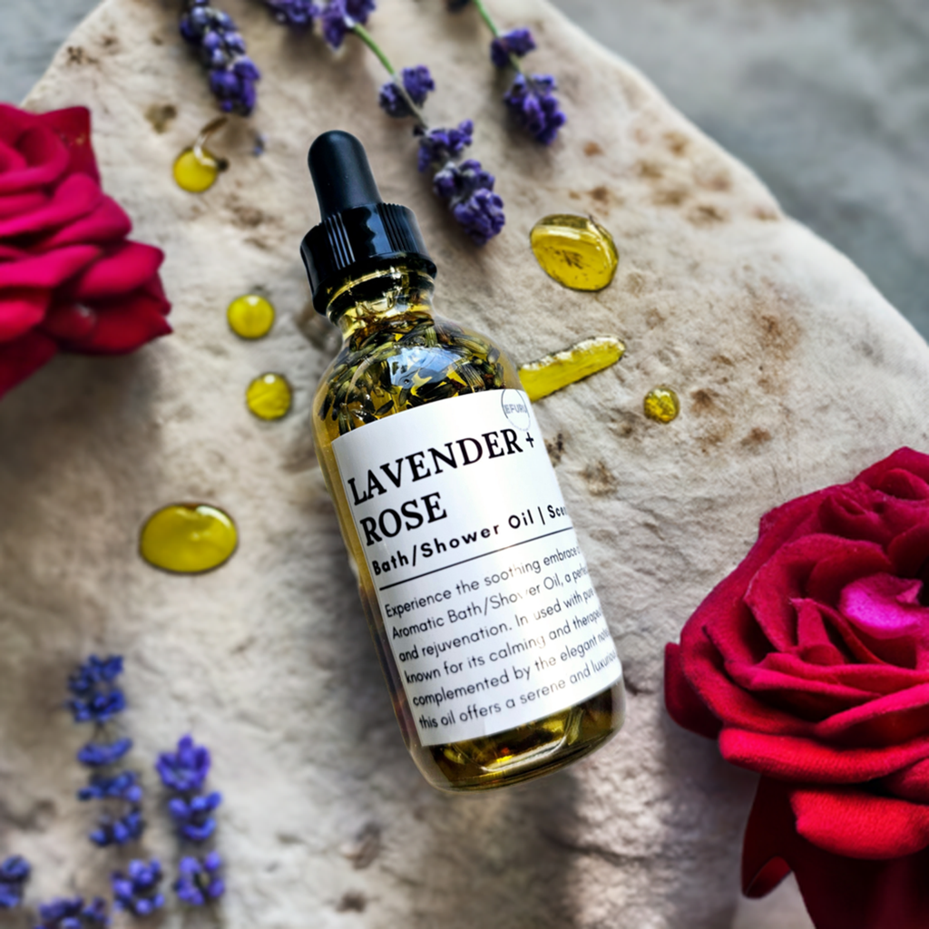 Lavender + Rose Bath Oil (EO)