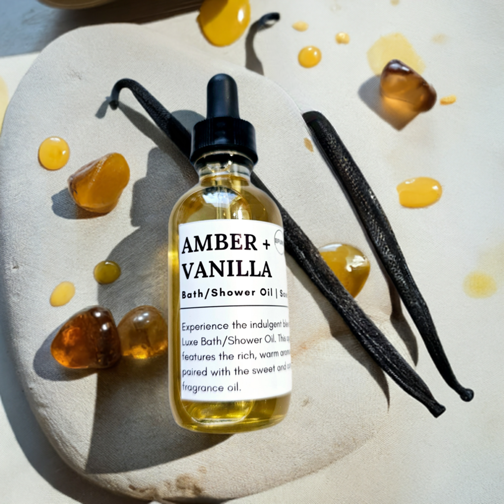 Amber + Vanilla Bath Oil (EO)