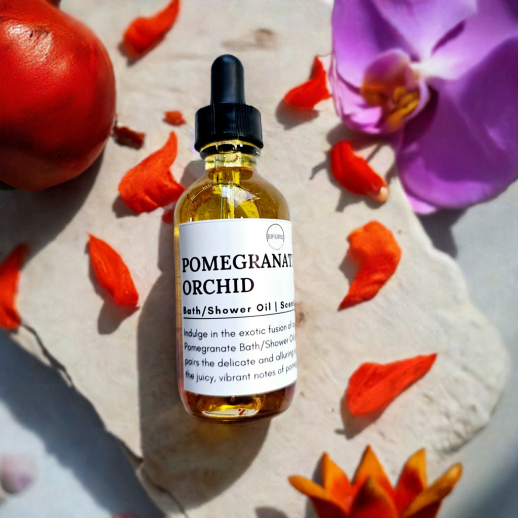 Pomegranate + Orchid Bath Oil