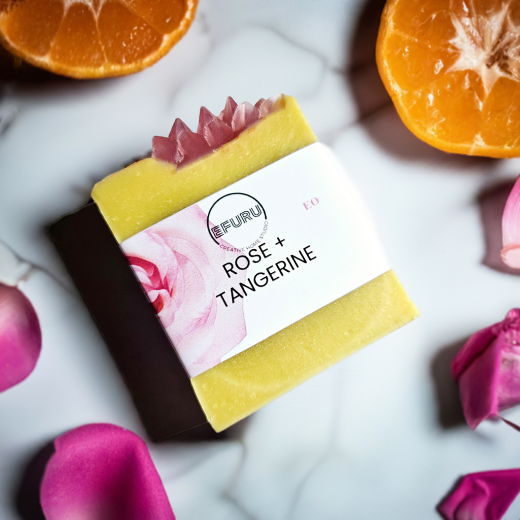 Rose + Tangerine Bar Soap