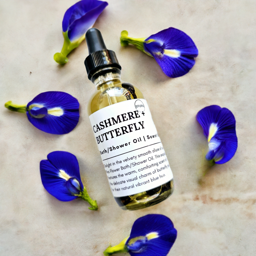 Cashmere + Butterfly Pea Bath Oil