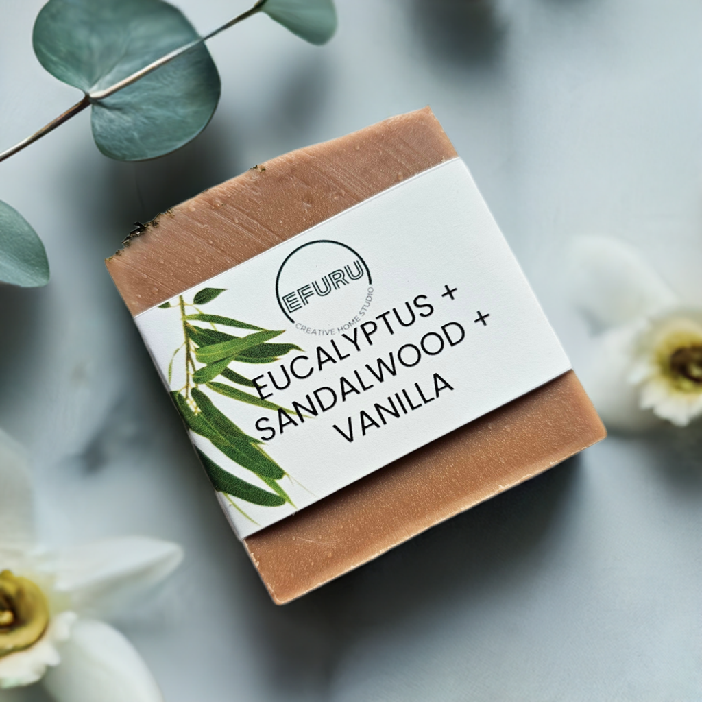 Eucalyptus + Sandalwood + Vanilla Bar Soap