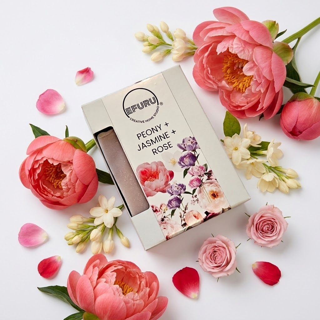 Peony + Jasmine + Rose Bar Soap