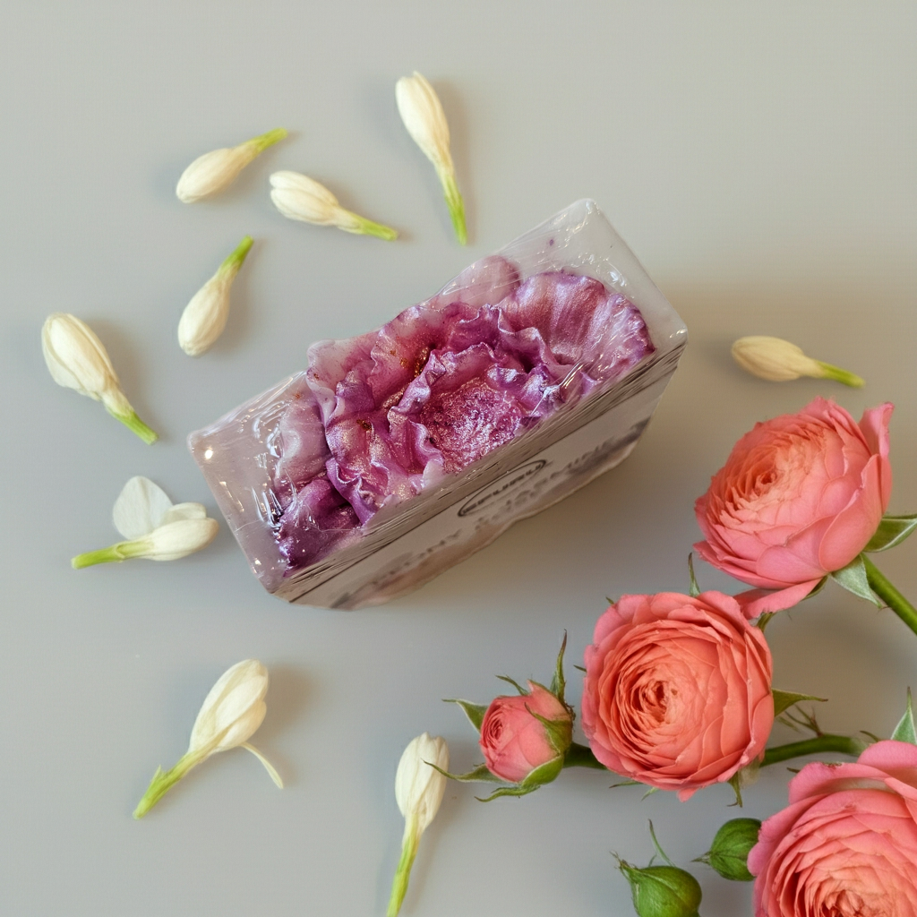 Peony + Jasmine + Rose Bar Soap