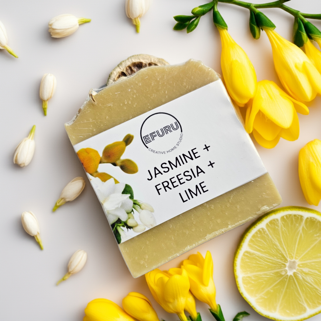 Jasmine + Freesia + Lime Bar Soap