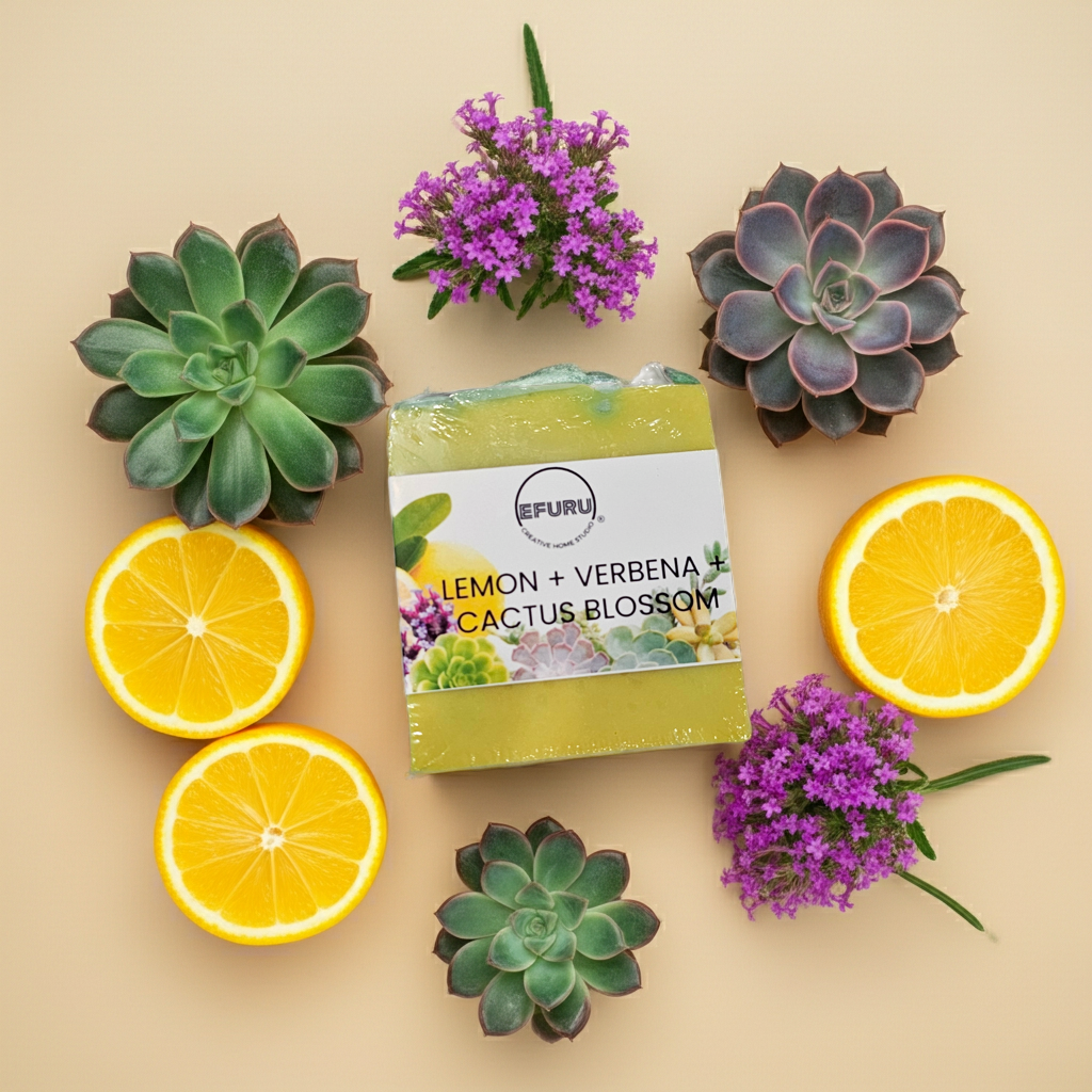 Lemon + Verbena + Cactus Blossom Bar Soap