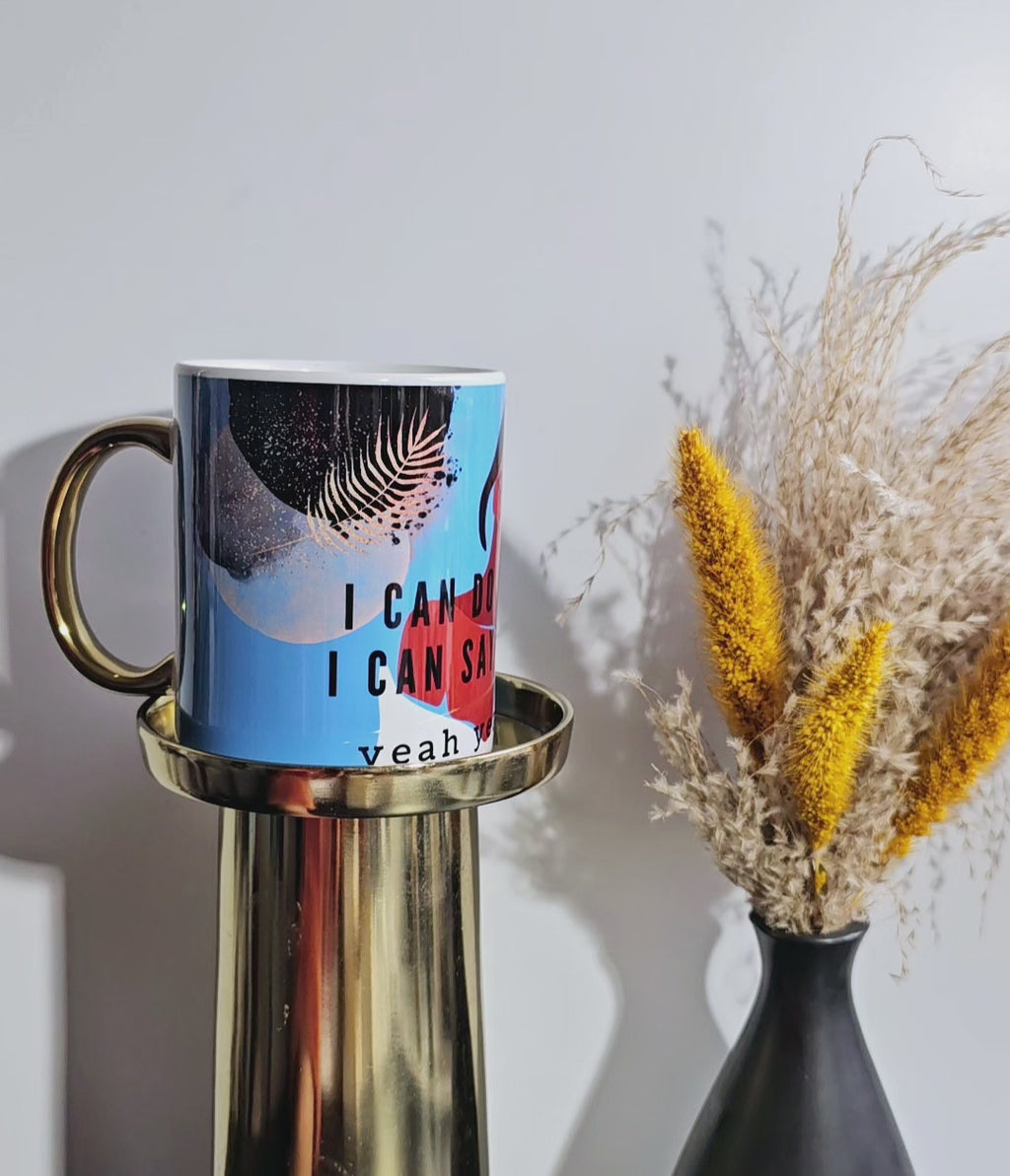 I Can Do Whateva Mug 11oz - Carolina Blue