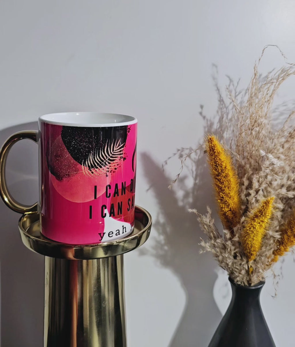I Can Do Whateva Mug 11oz - Magenta