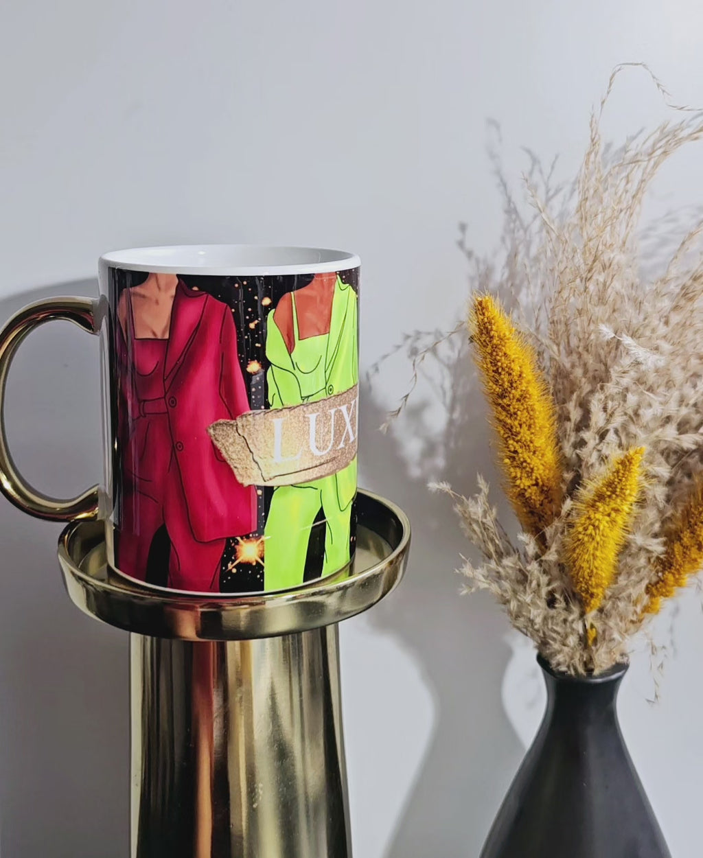 Luxe Life Mug 11oz - Bright Colors