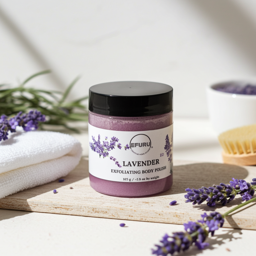 Lavender Essential Oil Exfoliating Body Polish