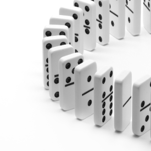 Custom Color Domino Set