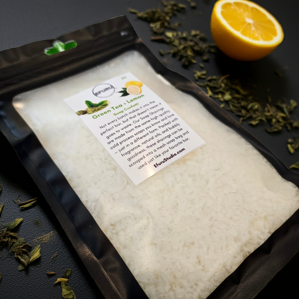 Green Tea + Lemon Soap Confetti