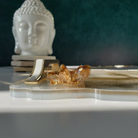Pearl & Gold Resin Tray - Small