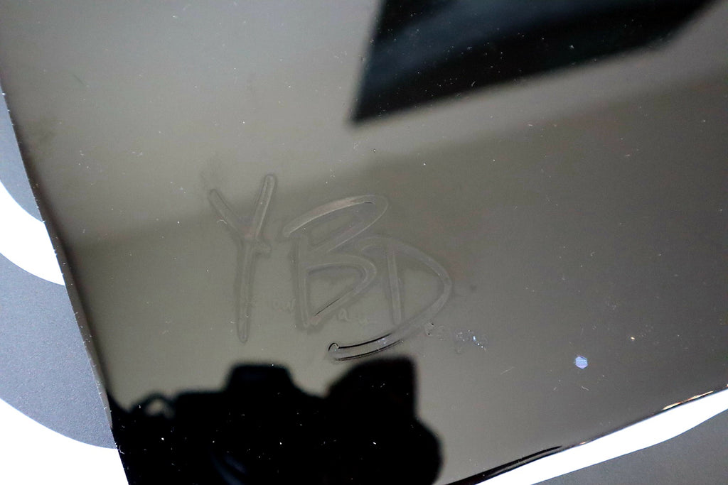 Checkers Set - Black/Gold Glitter