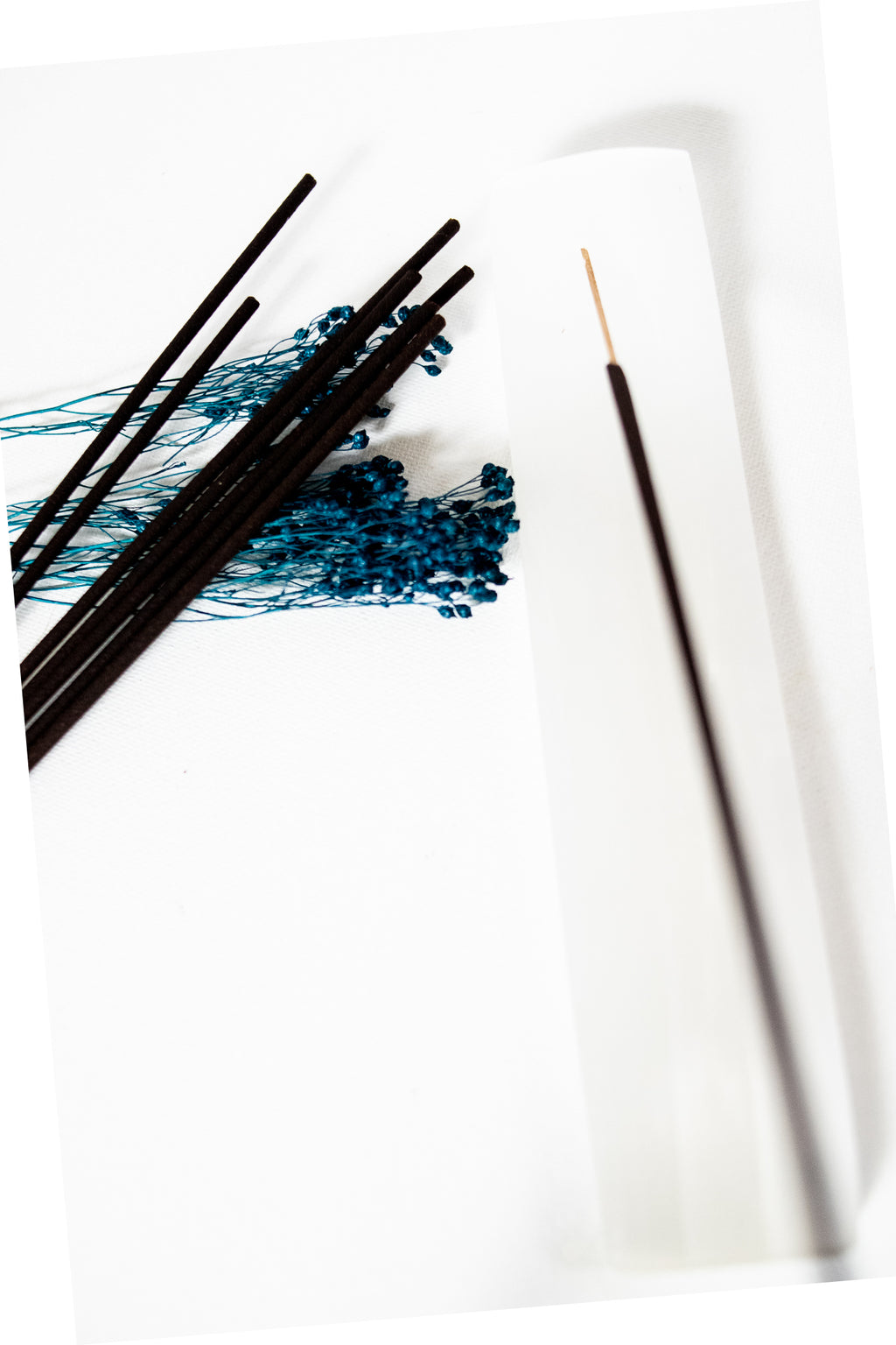 Selenite Incense Holder - YellowBagDesigns